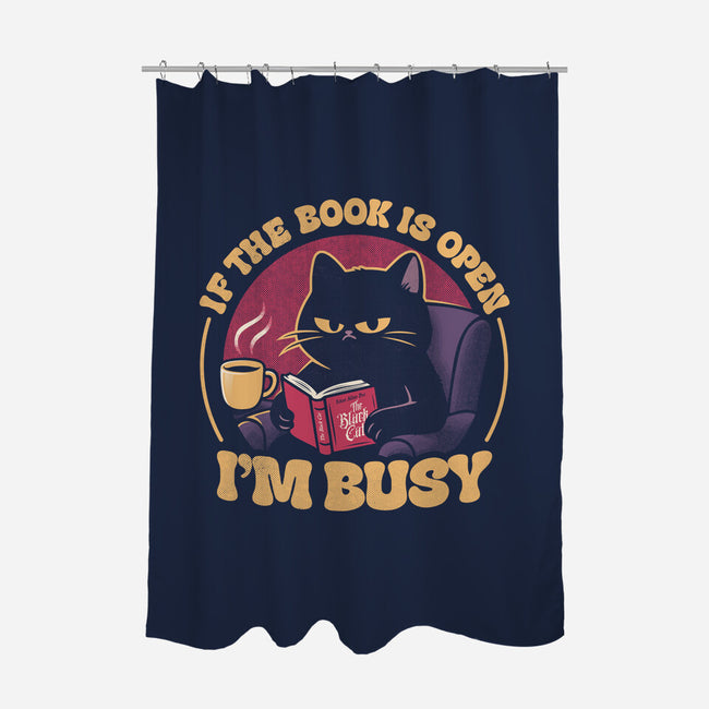 I'm Busy-None-Polyester-Shower Curtain-Popnotic