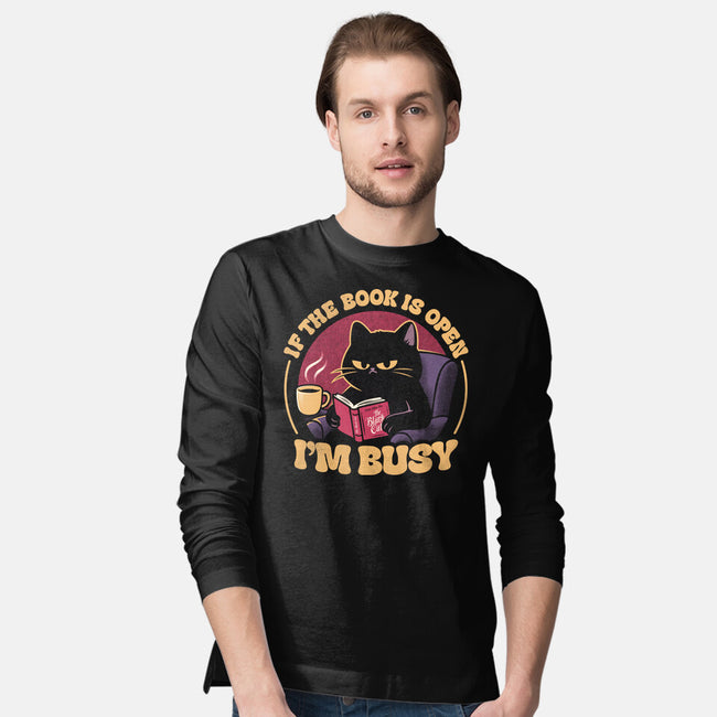 I'm Busy-Mens-Long Sleeved-Tee-Popnotic