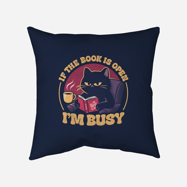I'm Busy-None-Removable Cover w Insert-Throw Pillow-Popnotic