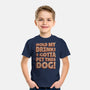 Hold My Drink I Gotta Pet This Dog-Youth-Basic-Tee-koalastudio