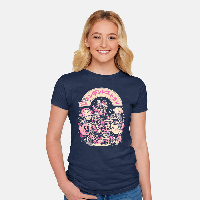 All You Can Eat-Womens-Fitted-Tee-Arigatees