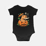 Pumpkin Capybara Slayer-Baby-Basic-Onesie-Eoli Studio