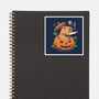 Pumpkin Capybara Slayer-None-Glossy-Sticker-Eoli Studio