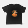 Pumpkin Capybara Slayer-Baby-Basic-Tee-Eoli Studio
