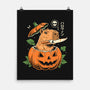 Pumpkin Capybara Slayer-None-Matte-Poster-Eoli Studio