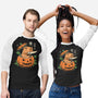 Pumpkin Capybara Slayer-Unisex-Baseball-Tee-Eoli Studio