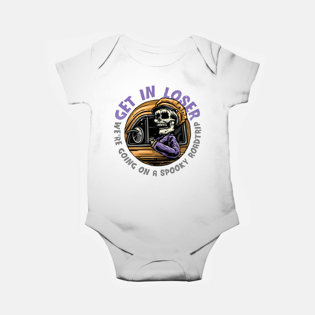 A Spooky Roadtrip-Baby-Basic-Onesie-glitchygorilla