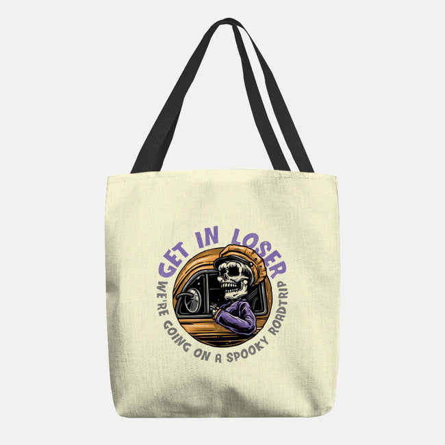 A Spooky Roadtrip-None-Basic Tote-Bag-glitchygorilla