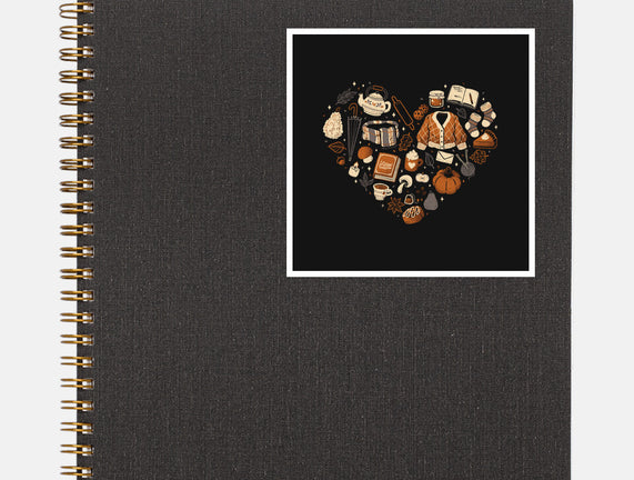 Cozy Autumn Heart