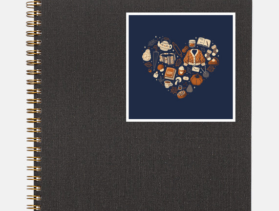 Cozy Autumn Heart
