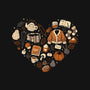 Cozy Autumn Heart-Mens-Heavyweight-Tee-xMorfina