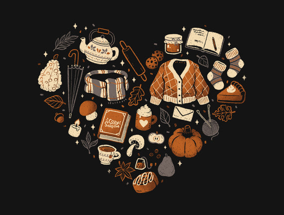 Cozy Autumn Heart