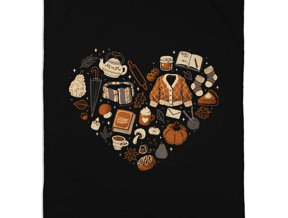 Cozy Autumn Heart
