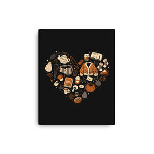 Cozy Autumn Heart
