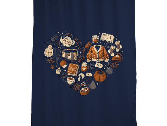 Cozy Autumn Heart