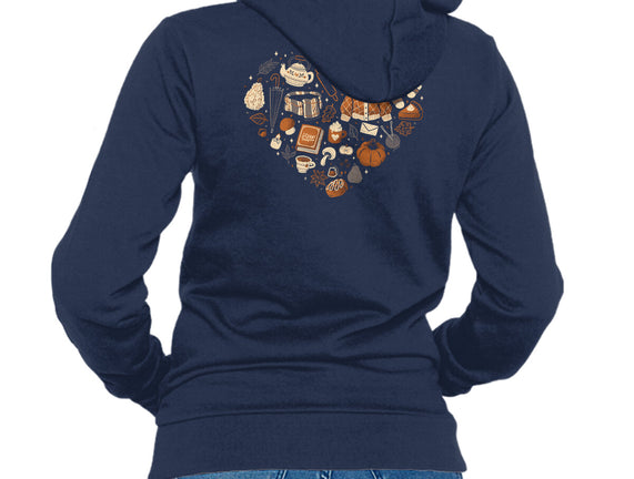 Cozy Autumn Heart