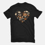 Cozy Autumn Heart-Mens-Basic-Tee-xMorfina