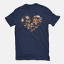 Cozy Autumn Heart-Mens-Basic-Tee-xMorfina