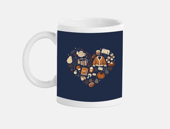 Cozy Autumn Heart