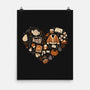 Cozy Autumn Heart-None-Matte-Poster-xMorfina