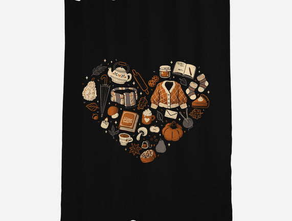Cozy Autumn Heart