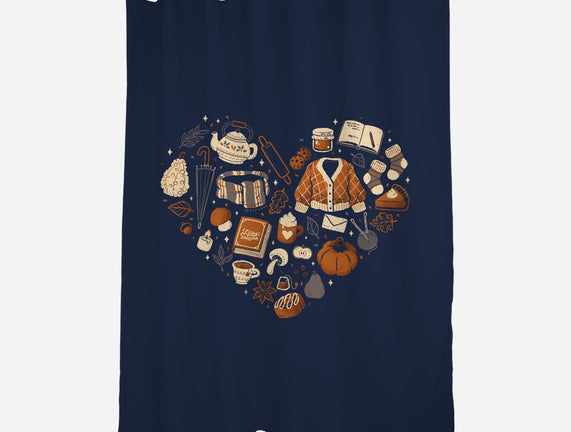 Cozy Autumn Heart