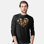 Cozy Autumn Heart-Mens-Long Sleeved-Tee-xMorfina