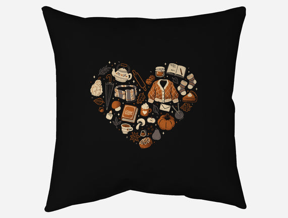 Cozy Autumn Heart