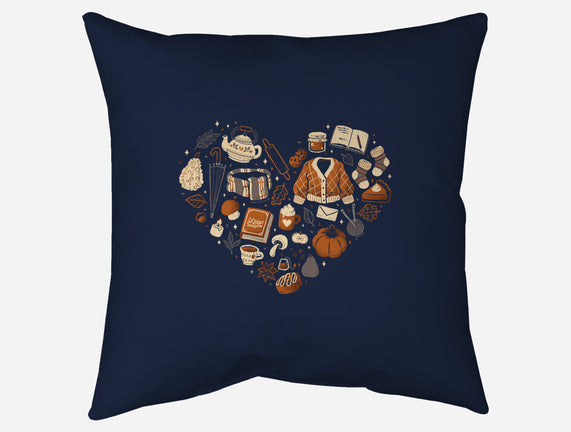 Cozy Autumn Heart