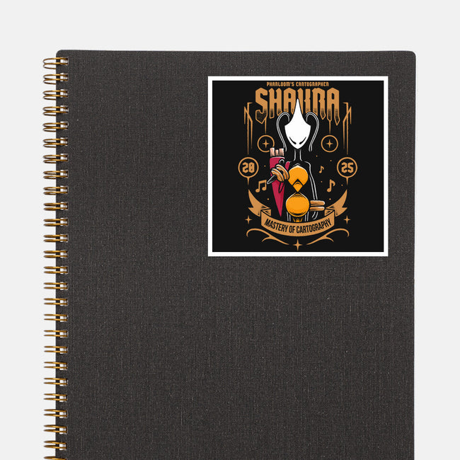 Shakra Pharloom's Cartographer-None-Glossy-Sticker-Alundrart