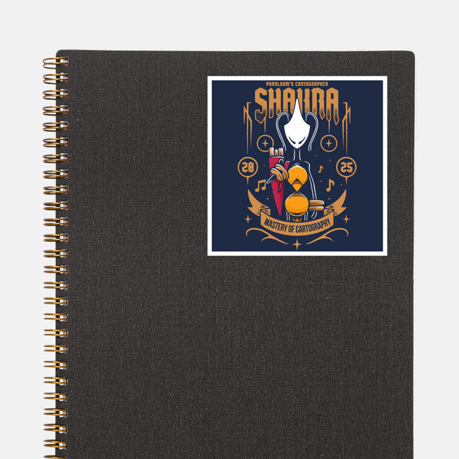 Shakra Pharloom's Cartographer-None-Glossy-Sticker-Alundrart