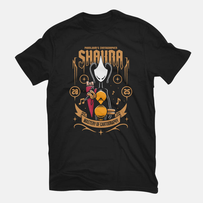 Shakra Pharloom's Cartographer-Womens-Fitted-Tee-Alundrart