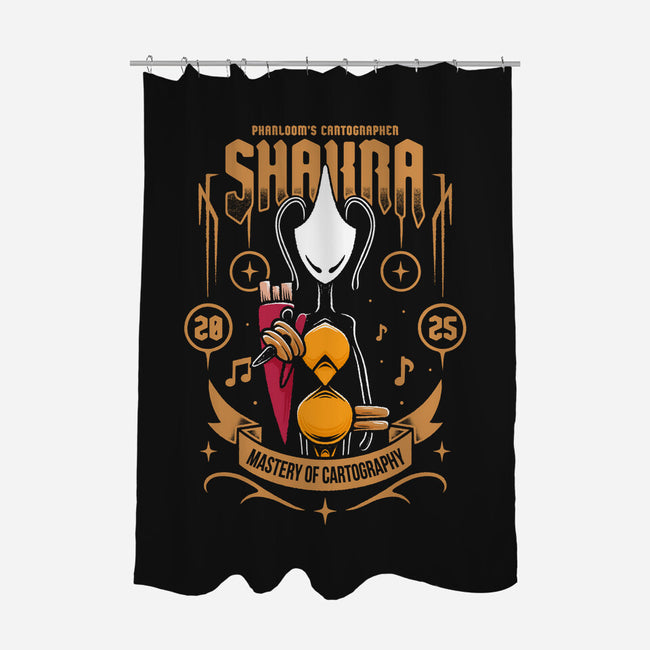 Shakra Pharloom's Cartographer-None-Polyester-Shower Curtain-Alundrart