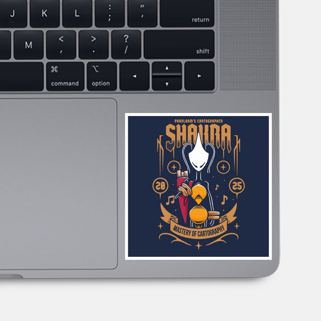 Shakra Pharloom's Cartographer-None-Glossy-Sticker-Alundrart