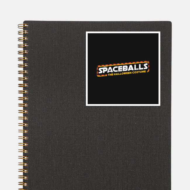 Spaceballs The Halloween Costume-None-Glossy-Sticker-rocketman_art