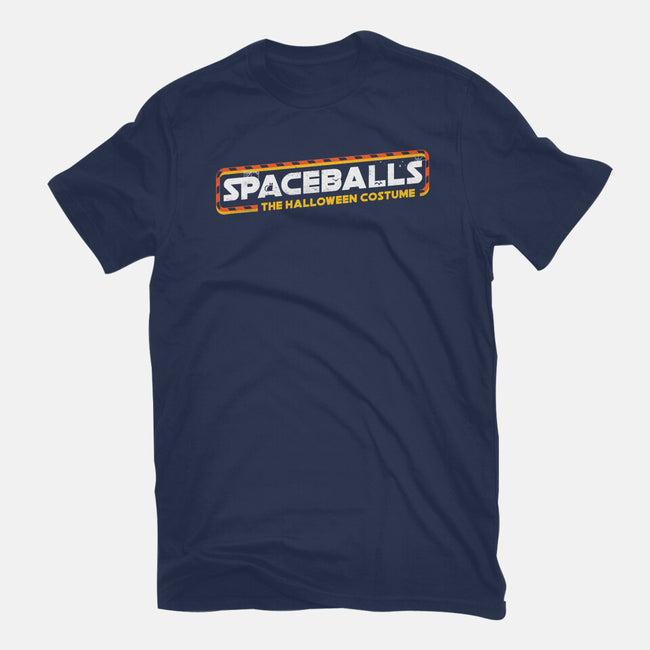Spaceballs The Halloween Costume-Womens-Basic-Tee-rocketman_art