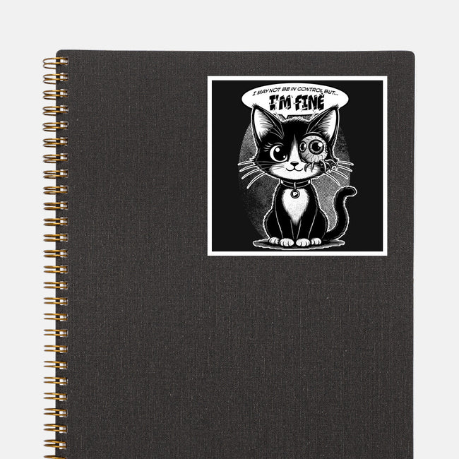 May Not Be In Control-None-Glossy-Sticker-palmstreet