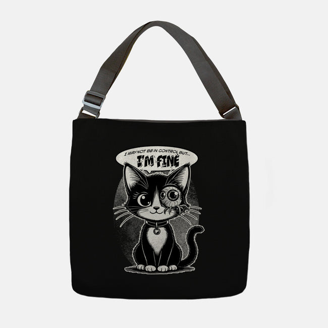May Not Be In Control-None-Adjustable Tote-Bag-palmstreet