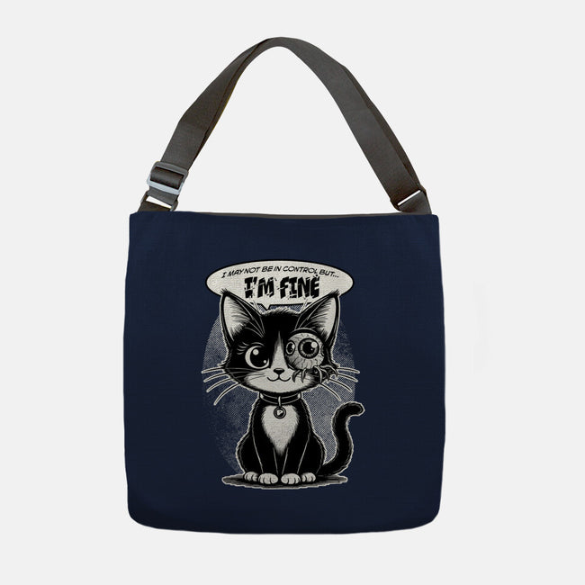 May Not Be In Control-None-Adjustable Tote-Bag-palmstreet