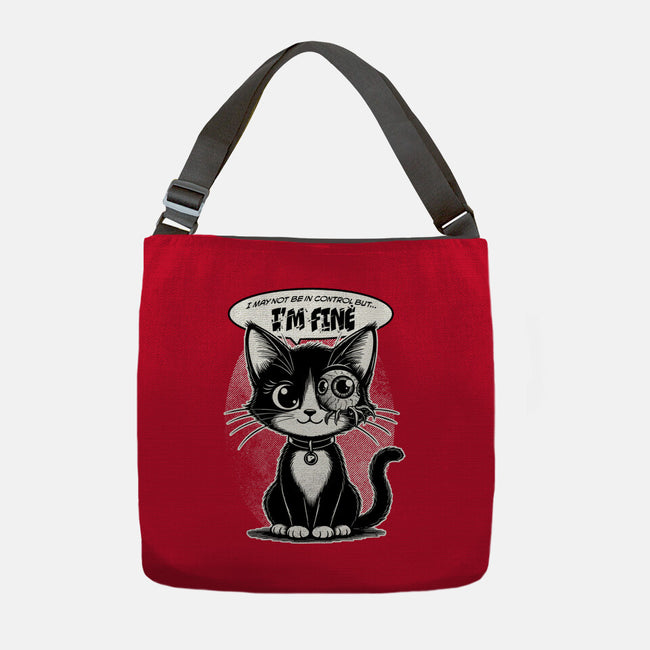 May Not Be In Control-None-Adjustable Tote-Bag-palmstreet