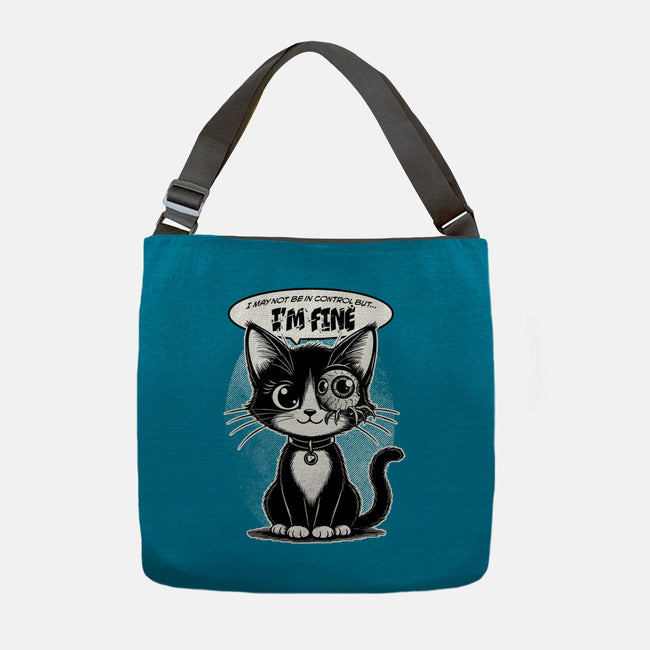 May Not Be In Control-None-Adjustable Tote-Bag-palmstreet