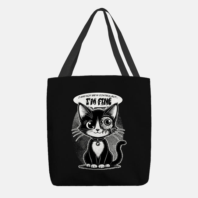 May Not Be In Control-None-Basic Tote-Bag-palmstreet