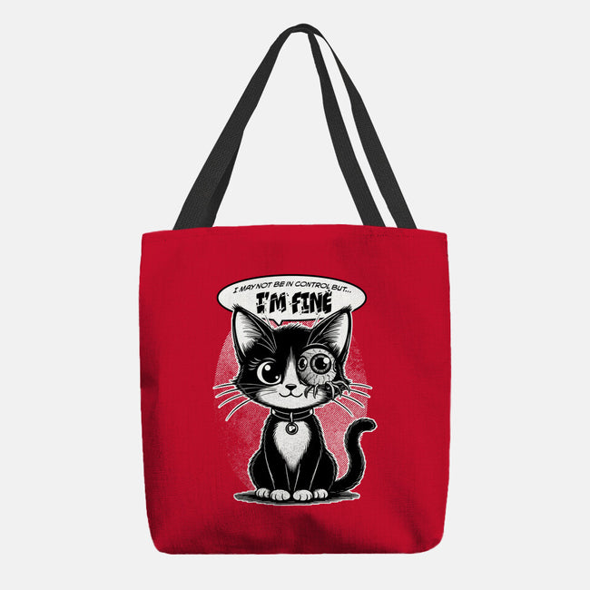 May Not Be In Control-None-Basic Tote-Bag-palmstreet