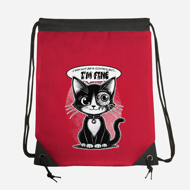 May Not Be In Control-None-Drawstring-Bag-palmstreet
