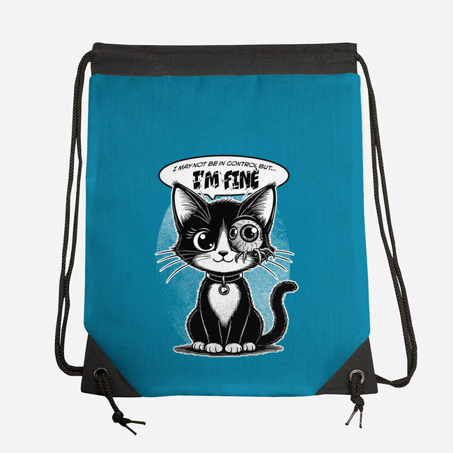 May Not Be In Control-None-Drawstring-Bag-palmstreet