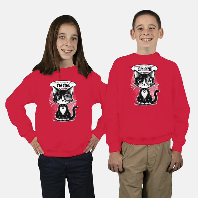 May Not Be In Control-Youth-Crew Neck-Sweatshirt-palmstreet