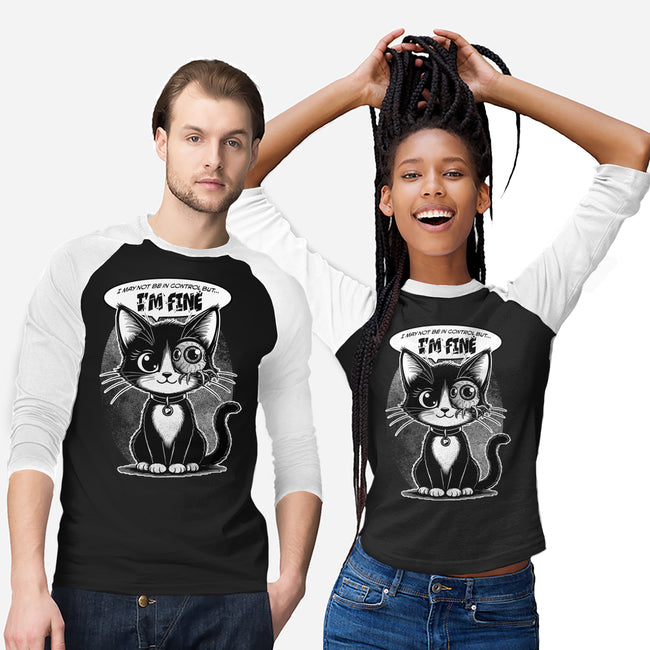 May Not Be In Control-Unisex-Baseball-Tee-palmstreet