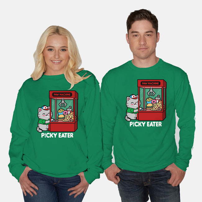 Picky Eater-Unisex-Crew Neck-Sweatshirt-Boggs Nicolas