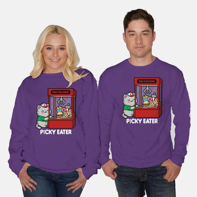 Picky Eater-Unisex-Crew Neck-Sweatshirt-Boggs Nicolas
