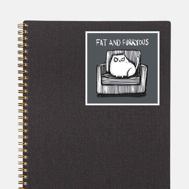 Fat And Furryous-None-Glossy-Sticker-kharmazero
